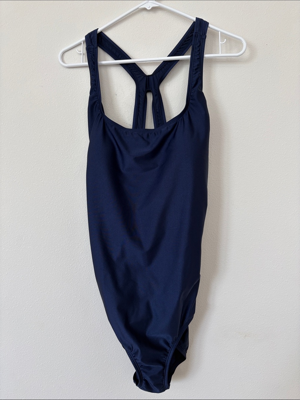 Speedo Navy One-Piece Swimsuit - Racerback Size XL